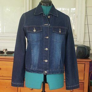 Younique Jeans Denim Jacket with Shimmer